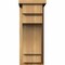 Ekena Millwork Mediterranean Rough Sawn Corbel w/Backplate, Western Red Cedar, 8"W x 12"D x 20"H COR08X12X20MED01RWR - alternate 3